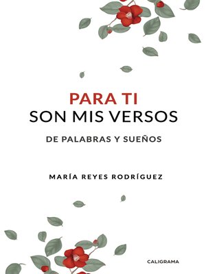 cover image of Para ti son mis versos
